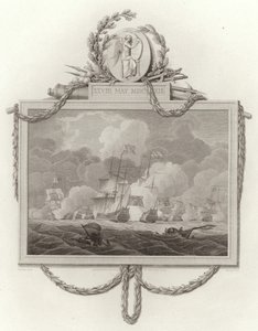 Slaget vid Solebay, 28 maj 1672 av English School
