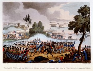 Slaget vid Waterloo, 18 juni av English School