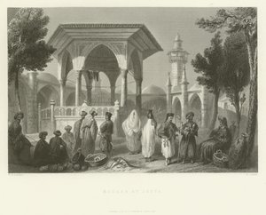 Basaren i Jaffa, 1837 av English School