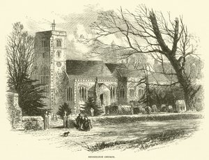 Beddington Church (gravyr) av English School