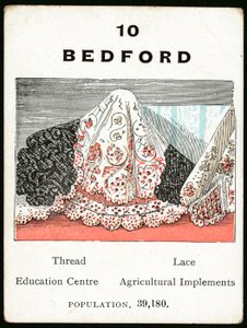 Bedford (färg litho) av English School