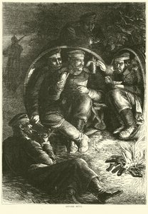 Före Metz, oktober 1870 av English School