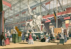 Belgisk del av den stora utställningen 1851 av English School