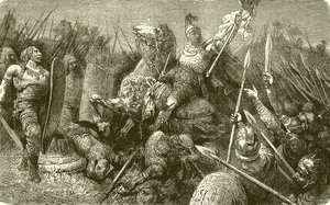 Belisarius leder den romerska armén mot goterna