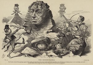 Benjamin Disraeli som den ogenomträngliga av English School