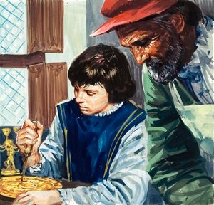 Välkommen Cellini som pojke av English School