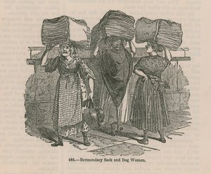 Bermondsey säck och väska kvinnor av English School