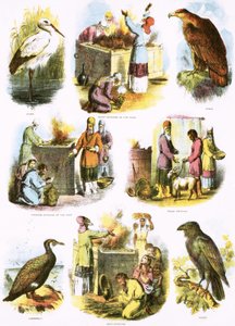 bibliska illustrationer av English School