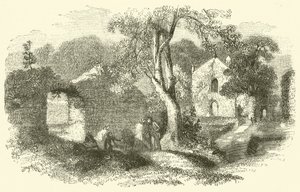 Bindon Abbey (gravyr) av English School