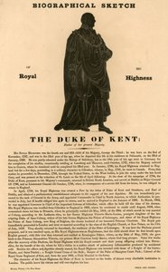 Biografisk skiss över Hans kungliga höghet hertigen av Kent, far till hennes nuvarande majestät av English School