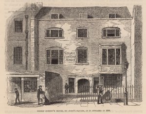 Bishop Burneys House, St Johns Square, Clerkenwell av English School