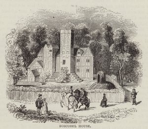 Boscobel House (gravyr) av English School
