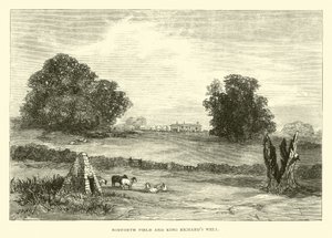 Bosworth Field och King Richards Well av English School