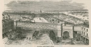 Bow Spring Bridge, Stepney Station, London av English School