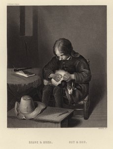 Pojke och hund av English School
