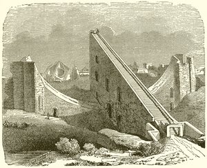 Brahmin-observatoriet i Benares av English School