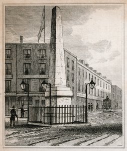 Brass Crosbys Obelisk av English School