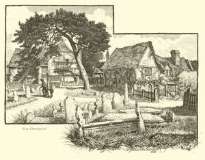 Bray kyrkogård av English School