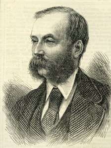 Brigadier-general, Sir Archibald Alison, 2:a baronet (1826-1907) från The Illustrated London News 18 april 1874 av English School
