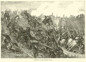 Att ta upp de preussiska kanonerna, augusti 1870 av English School