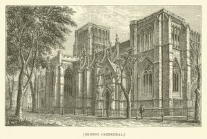 Bristols katedral (gravyr) av English School