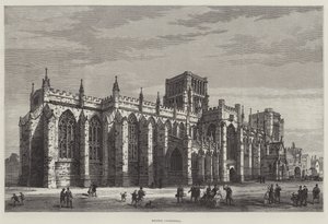 Bristol Cathedral (gravyr) av English School