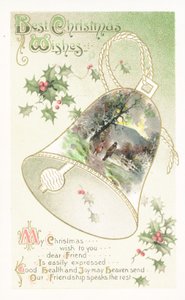 Britische Weihnachtskarte von English School