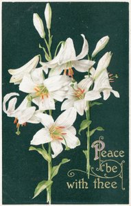 Brittiskt påskkort av English School