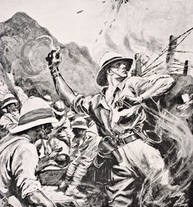 Brittisk löjtnant W.T. Forshaw VC, från 