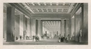 British Museum, Grand Central och Egyptian Saloons av English School