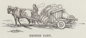 Brittisk vagn (gravyr) av English School