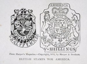 Brittiska frimärken för Amerika av English School