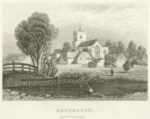 Broxbourne, Hertfordshire (gravyr) av English School
