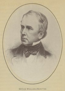 Bryan Waller Procter (litho) av English School