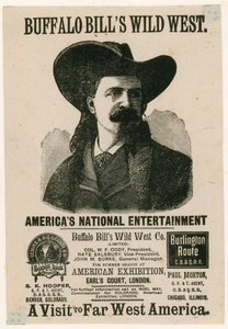 Buffalo Bills Wild West på Earls Court, London av English School