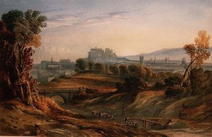Bygger järnvägen i Edinburgh av English School
