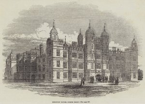 Burghley House, North Front (gravyr) av English School