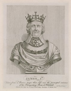 Byst av James I av English School