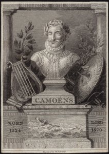 Byst av Luis de Camoens av English School