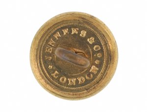 Button, 9:e regementet av Bengal Lancers, före 1901 av English School