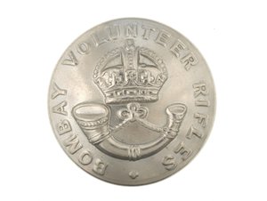 Button, Bombay Volunteer Rifles, 1901-1947 av English School