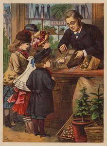 Köpa frön (färglitografi) av English School