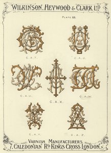 CAT, CAU, CAV, CAX, CAW, CAY, CAZ av English School