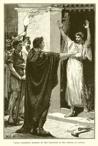 Caesar äger skatten i Saturnus tempel av English School