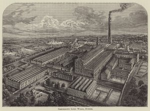 Camperdown Linen Works, Dundee (gravyr) av English School