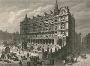 Cannon Street järnvägsstation av English School