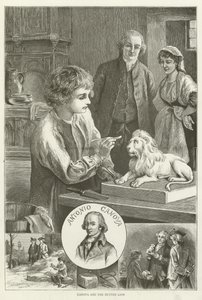 Canova och smörlejonet av English School