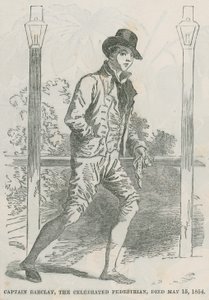 Kapten Barclay, den hyllade fotgängaren av English School