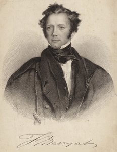 Kapten Frederick Marryat av English School