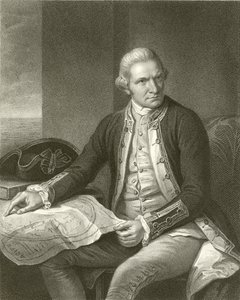 Kapten James Cook av English School